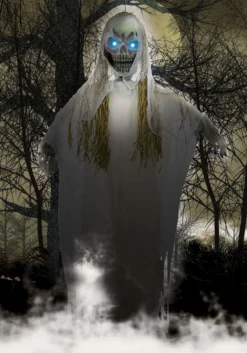 Fun World 10' Hanging Light Up Reaper Decoration -Fun Costumes Shop 10 ft light up hanging reaper alt 1