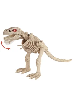 16.5" Animated Sound Activated T-Rex Skeleton Decoration