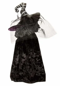 Kurt Adler Hollywood Purple Witch Nutcracker -Fun Costumes Shop 17 hollywood witch nutcracker alt 1