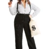 Plus Size 1920s Gangster Lady Costume