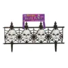 Gothic Skull 2 Pc 24" X 12" Fence Decoration