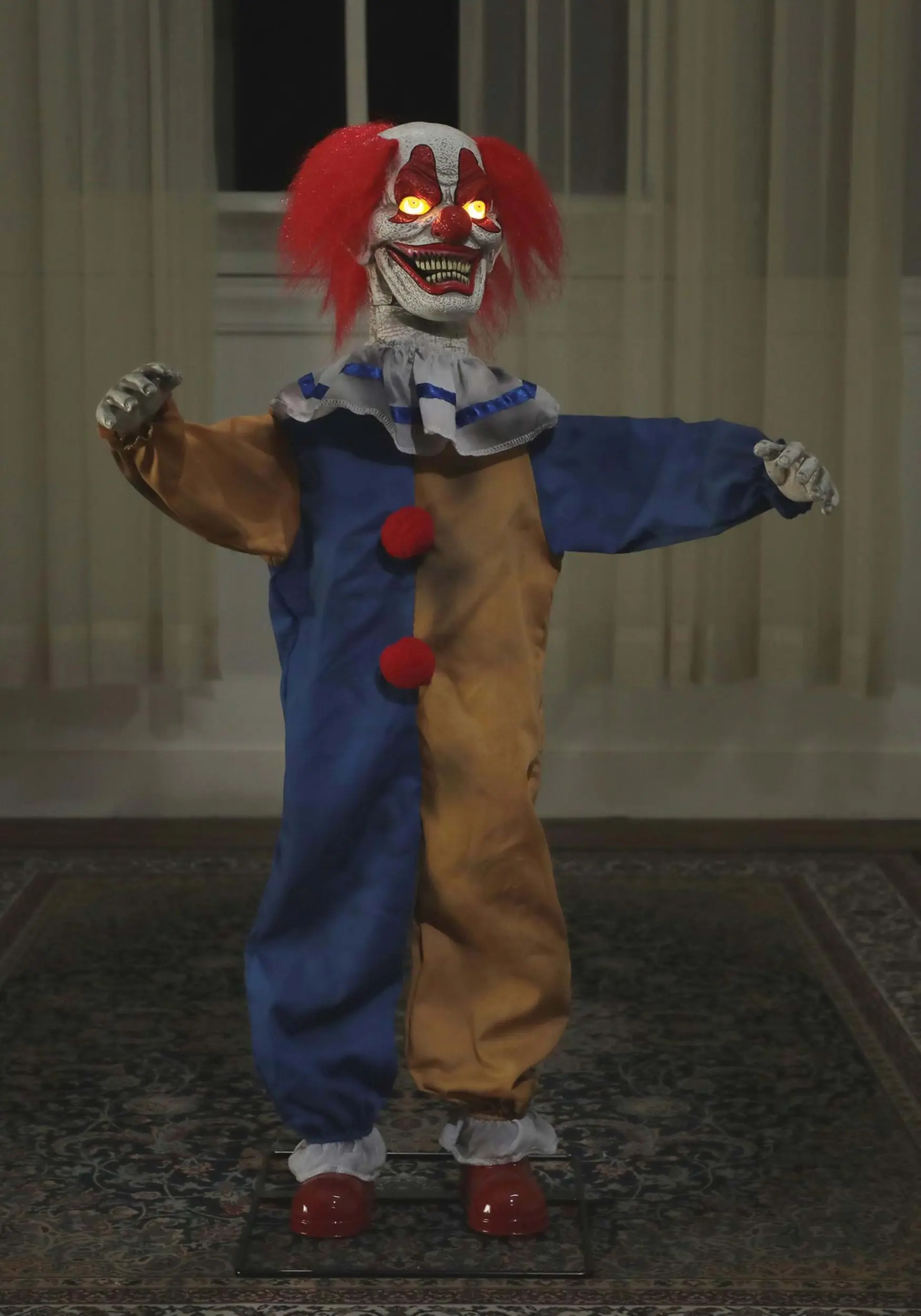 36 Inch Talking Little Top Clown Animated Prop 1 36 Inch Talking Little Top Clown Animated Prop