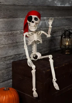 39" Pirate Skeleton Jr. Halloween Decoration