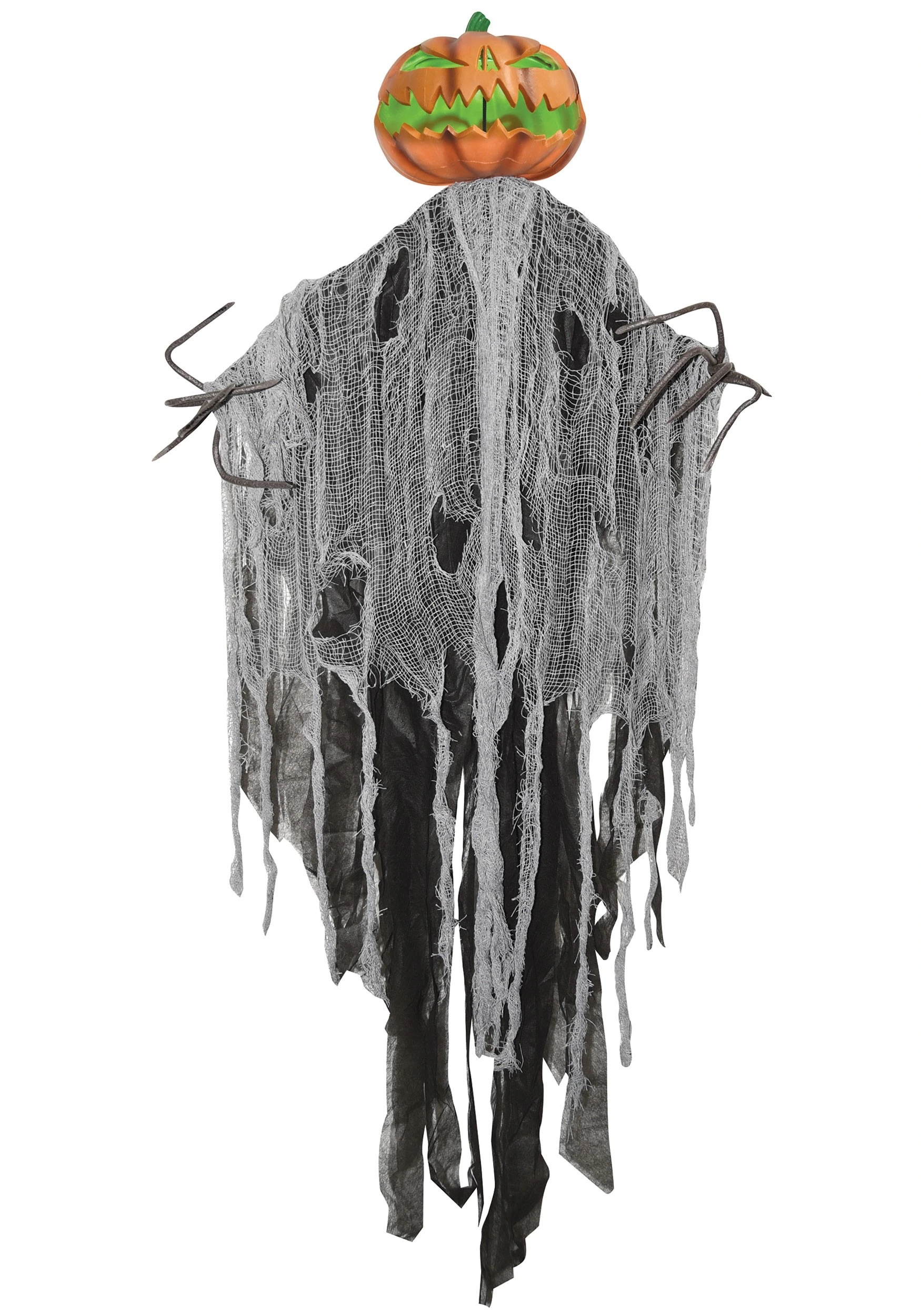 5' Hanging Pumpkin Man Decoration 1 5' Hanging Pumpkin Man Decoration