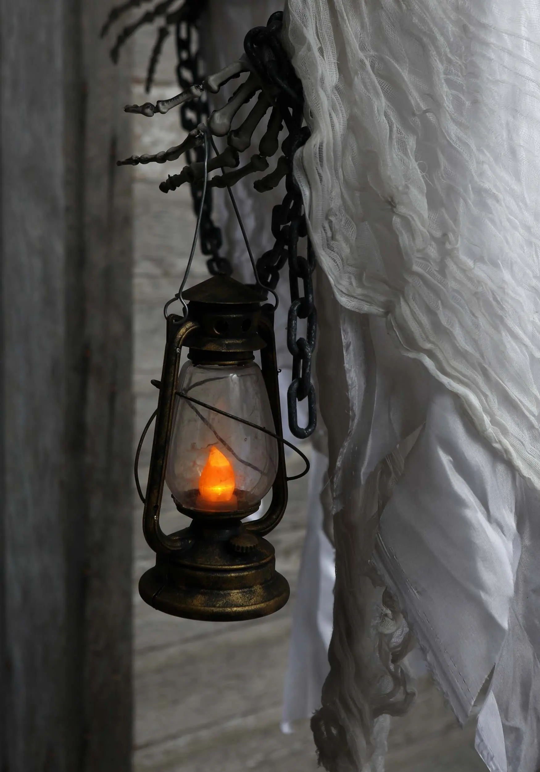 5ft Large Hanging Faceless Ghost Decoration 3 5ft Large Hanging Faceless Ghost Decoration - Image 3