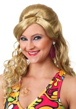 60's Gogo Mod Wig-Blonde