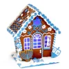 7 Inch Claydough LED Hanukkah Gingerbread House From Kurt Adler