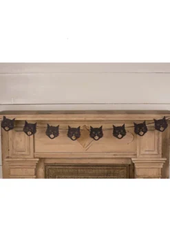72 Inch Glittered Scaredy Cat Garland -Fun Costumes Shop 72 glittered scaredy cat silhouette garland alt 3