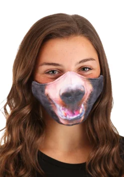 Adult's Bear Sublimated Face Mask
