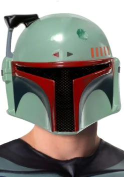 JAZWARES Boba Fett Half Mask For Adults -Fun Costumes Shop adult boba fett half mask alt 2
