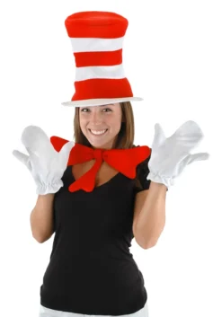 Adult Cat In The Hat Accessory Costume Kit