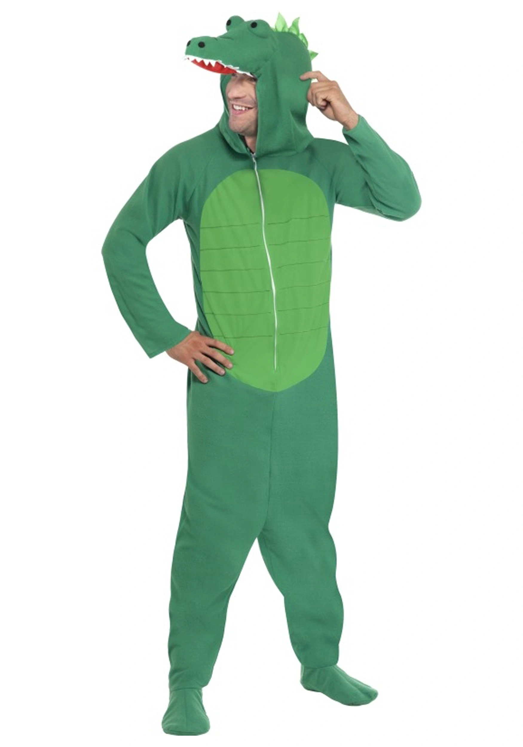 Smiffys Adult Crocodile Costume 1 Smiffys Adult Crocodile Costume