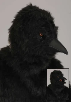 Crow Mascot Adult Costume -Fun Costumes Shop adult crow mascot costume alt 2
