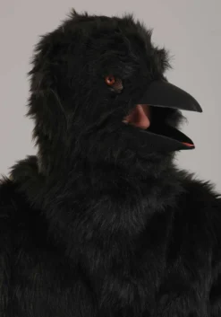 Crow Mascot Adult Costume -Fun Costumes Shop adult crow mascot costume alt 3