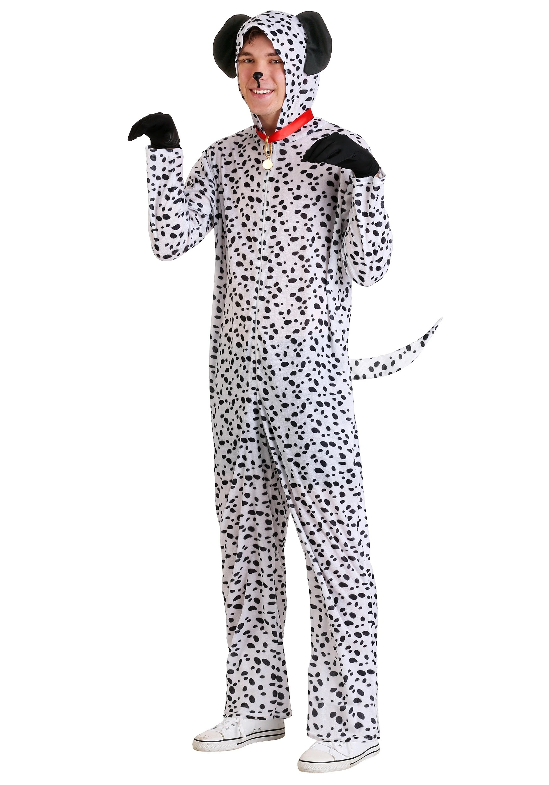 Adult Delightful Dalmatian Costume 1 Adult Delightful Dalmatian Costume