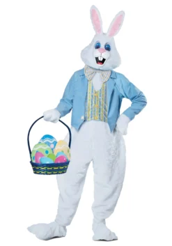 Adult Deluxe Easter Bunny Costume 15 Adult Deluxe Easter Bunny Costume -Fun Costumes Shop adult deluxe easter bunny costume alt 2
