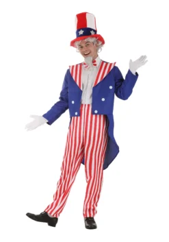 Deluxe Uncle Sam Costume For Adults