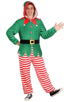 Elf Jumpsuit Costume For Adults