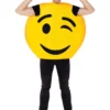 Emoji Wink Smiley Costume For Adults