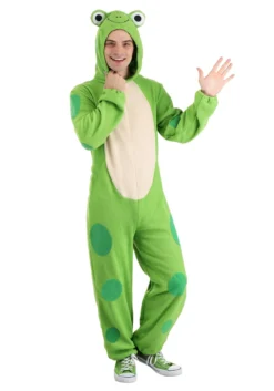Frog Onesie Costume For Adults