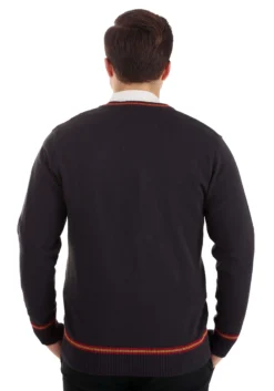Adult Harry Potter Gryffindor Uniform Sweater 10 Adult Harry Potter Gryffindor Uniform Sweater -Fun Costumes Shop adult gryffindor uniform harry potter sweater alt 2