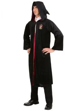 Harry Potter Adult Deluxe Gryffindor Robe -Fun Costumes Shop adult harry potter deluxe gryffindor robe alt 2