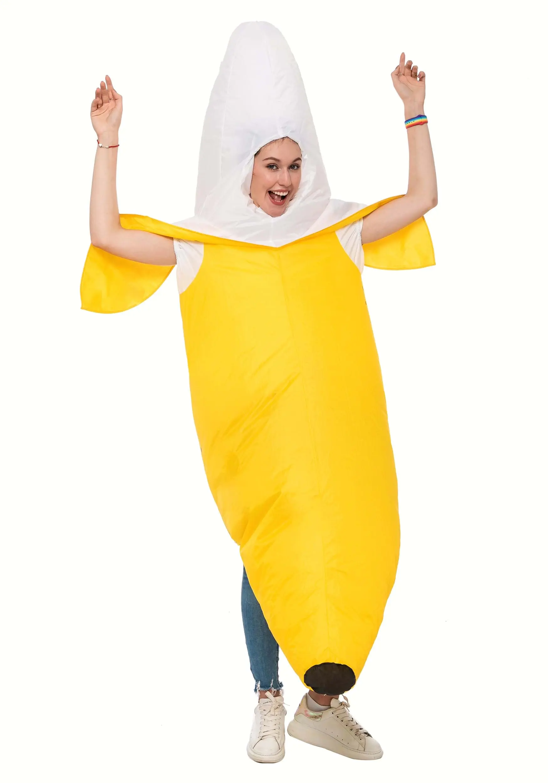 Inflatable Banana Costume For Adults 1 Inflatable Banana Costume For Adults