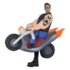 Inflatable Hell's Biker Costume For Adults