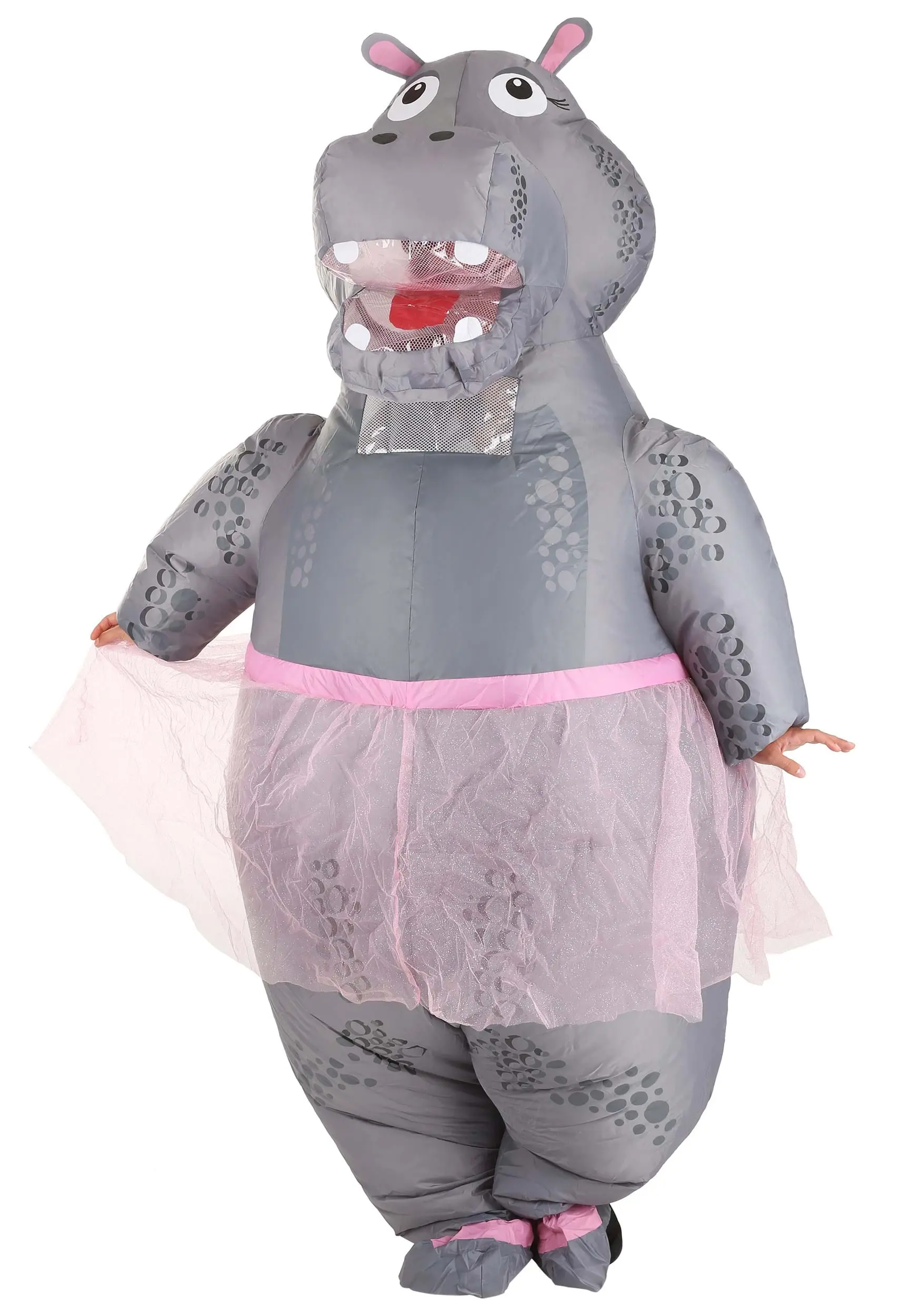 Inflatable Hippo Costume For Adults 1 Inflatable Hippo Costume For Adults