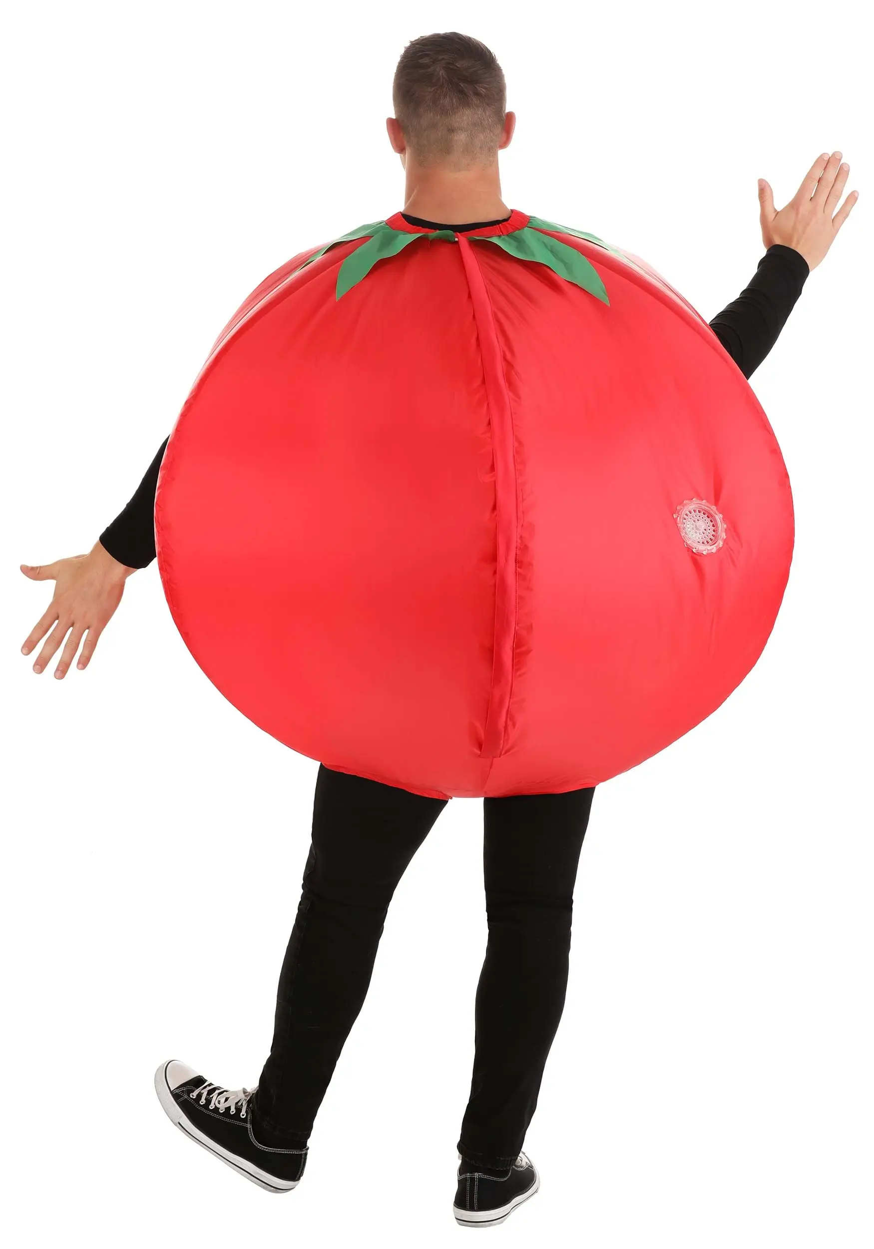 Adult Inflatable Tomato Costume 2 Adult Inflatable Tomato Costume - Image 2