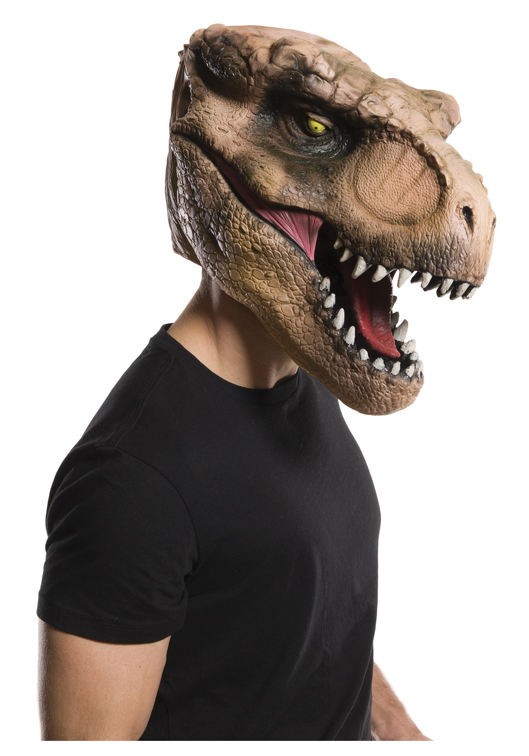 Jurassic World Deluxe T-Rex Mask For Adults 1 Jurassic World Deluxe T-Rex Mask For Adults