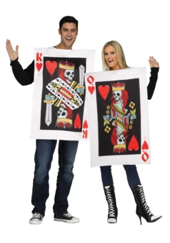Fun World King & Queen Of Hearts Adults Costume