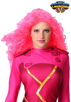 Lava Girl Wig For Adults