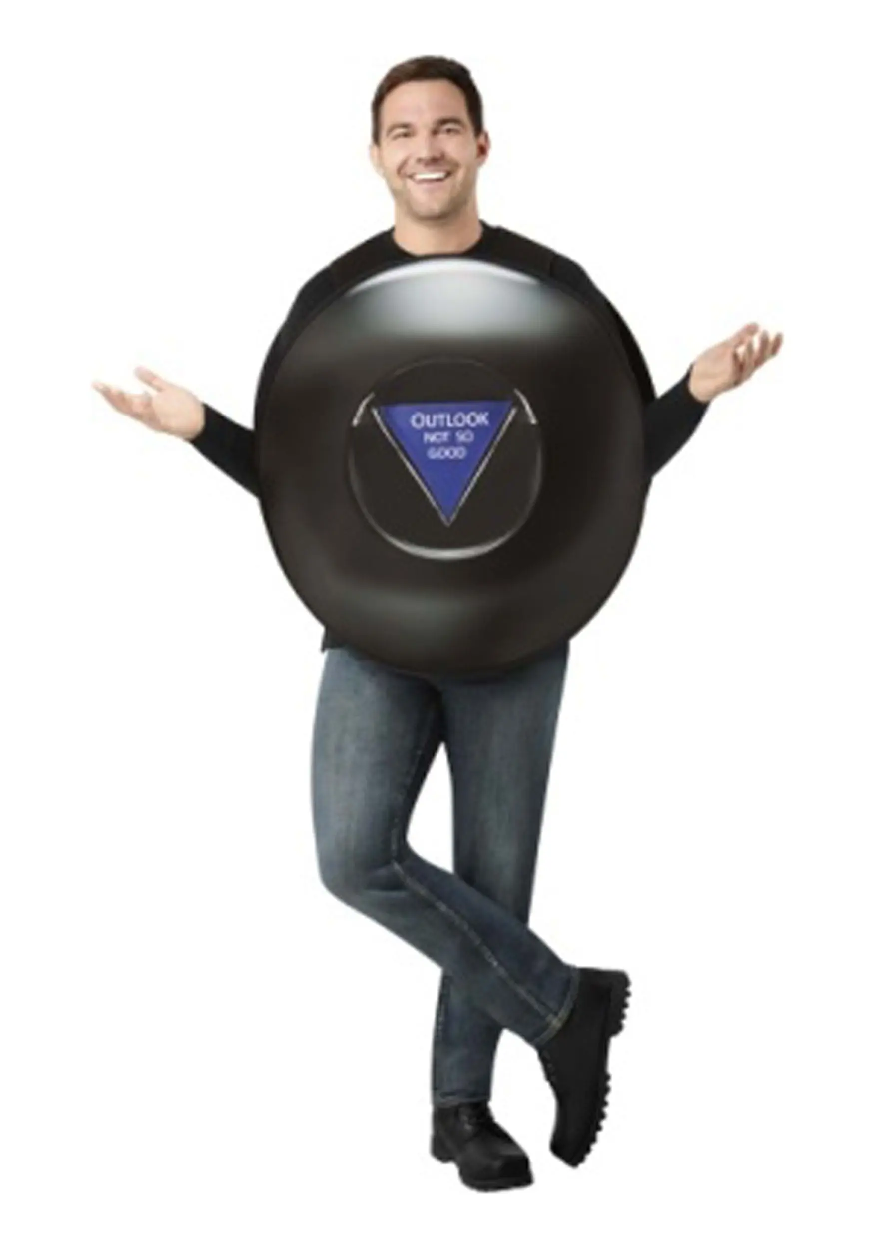 Magic Eight Ball Costume For Adults 1 Magic Eight Ball Costume For Adults