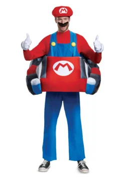 Disguise Adult Mario Kart Inflatable Kart Costume