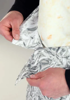 Mascot Burrito Costume For Adults -Fun Costumes Shop adult mascot burrito costume alt 2