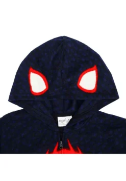 Miles Morales Spider Man Union Suit For Adults -Fun Costumes Shop adult miles morales union suit alt 1