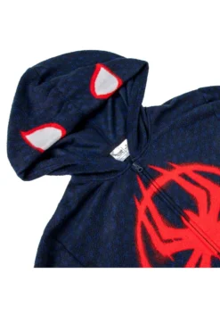 Miles Morales Spider Man Union Suit For Adults -Fun Costumes Shop adult miles morales union suit alt 2