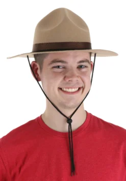 Mountie Hat For Adults -Fun Costumes Shop adult mountie hat alt 2