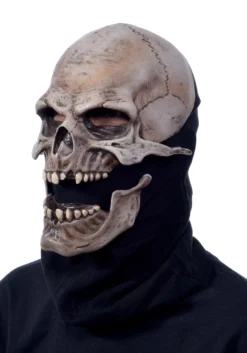 Adult Moving Mouth Skull Mask -Fun Costumes Shop adult moving mouth skull mask alt 4