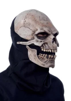 Adult Moving Mouth Skull Mask -Fun Costumes Shop adult moving mouth skull mask alt 6