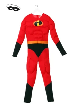 Disguise The Incredibles Mr. Incredible Men's Costume -Fun Costumes Shop adult mr incredible costume5 1