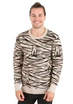 Mummy's Curse Halloween Sweater For Adults -Fun Costumes Shop adult mummys curse halloween sweater alt3