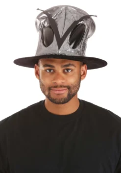 Silver Ovo Top Hat For Adults