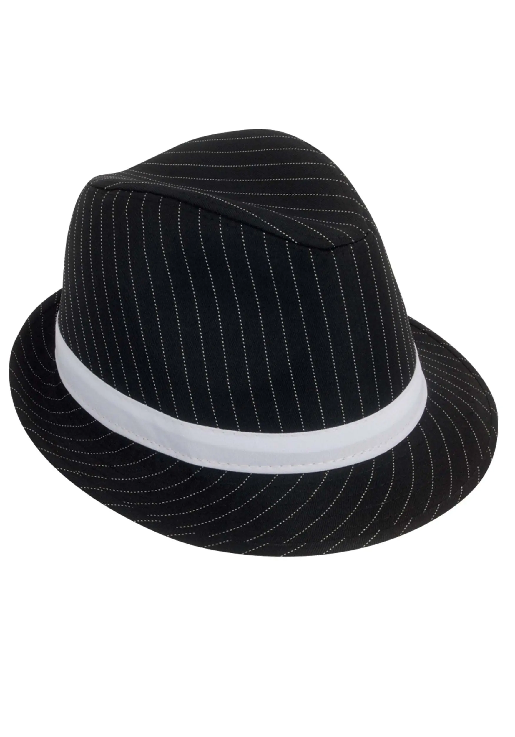 Adult Pin Striped Gangster Costume Hat 1 Adult Pin Striped Gangster Costume Hat