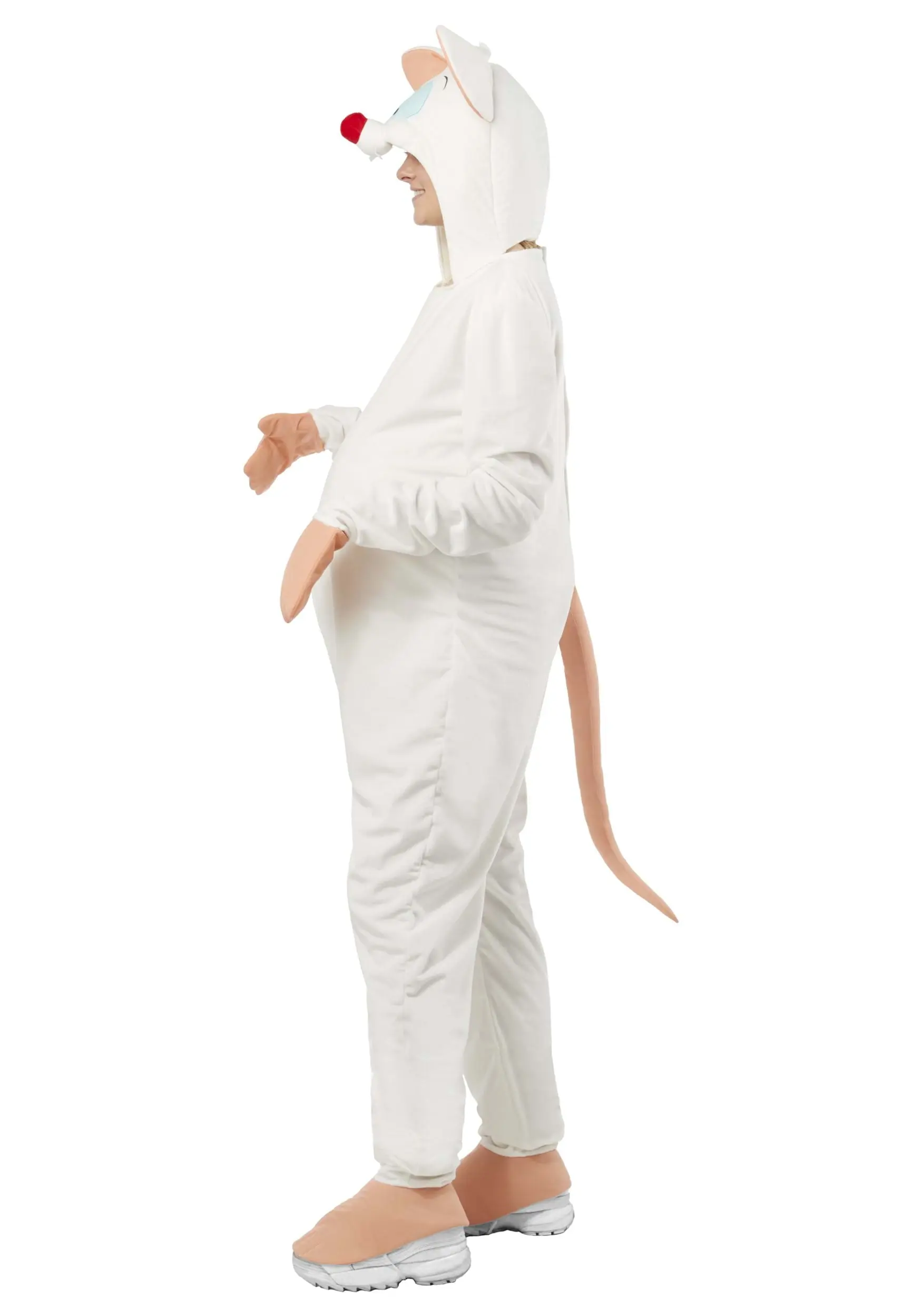 Pinky And The Brain Pinky Costume For Adults 3 Pinky And The Brain Pinky Costume For Adults - Image 3