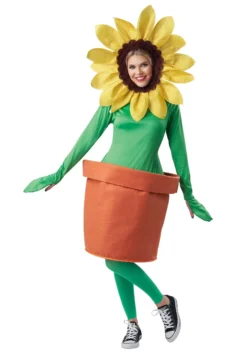Potted Flower Costume For Adults