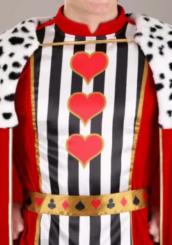 Adult Premium King Of Hearts Costume 9 Adult Premium King Of Hearts Costume -Fun Costumes Shop adult premium king of hearts costume alt 2