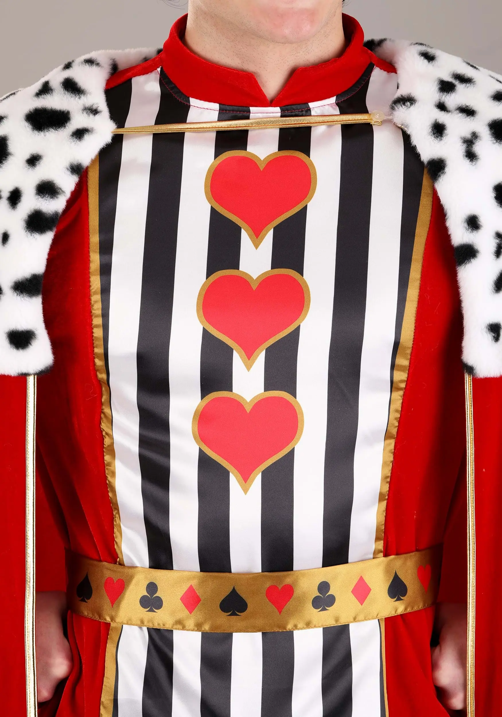 Adult Premium King Of Hearts Costume 3 Adult Premium King Of Hearts Costume - Image 3