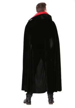 Adult Red Vampire Cloak Costume -Fun Costumes Shop adult red vampire cloak 3